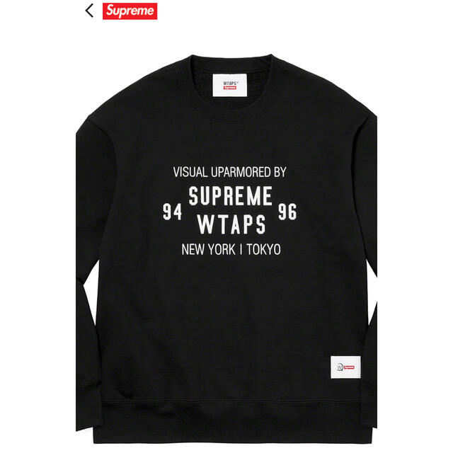 supreme wtaps crewneck Mスウェット