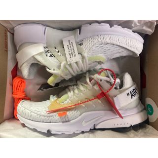 ナイキ(NIKE)のOff-White × Nike Air Presto White 27cm(スニーカー)