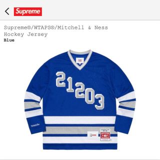 Supreme × WTAPS  Hockey Jersey Blue