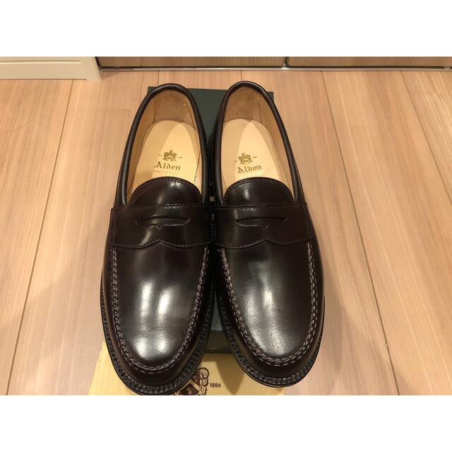 新品 オールデン コードバン ローファー バーガンディ ALDEN 99162