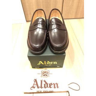 オールデン(Alden)の新品　オールデン　コードバン　ローファー　バーガンディ　ALDEN 99162(ドレス/ビジネス)