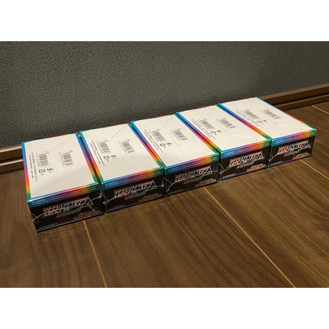 ポケモン(ポケモン)のポケモンカードVMAX クライマックス　5BOX シュリンク付き エンタメ/ホビーのトレーディングカード(Box/デッキ/パック)の商品写真