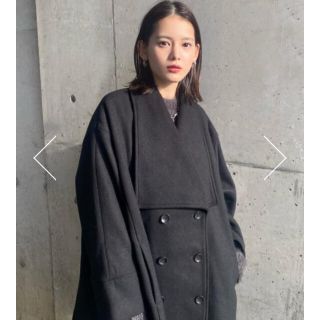 マウジー(moussy)の完売品今だけお安く！moussy BIG COLLAR PONCHO コート(ポンチョ)