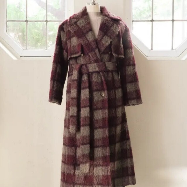 131袖丈herlipto Double Breasted Wool-Blend Coat