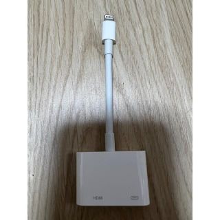 アップル(Apple)のApple　LightningDigitalAVアダプタ　MD826AM/A  (映像用ケーブル)