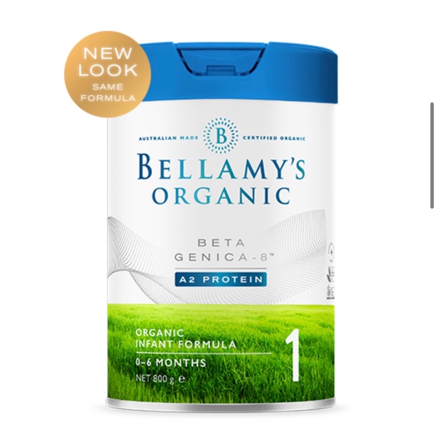 Bellamys ベラミーズオーガニック　ベータジェニカ　専用箱入り粉ミルク