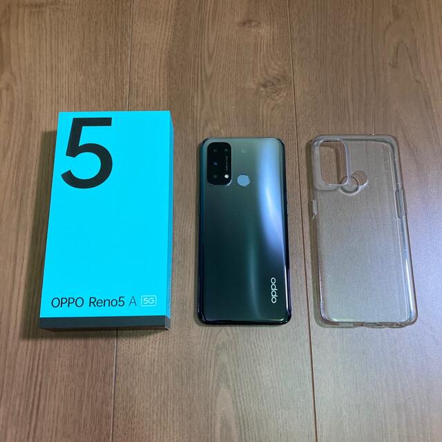 oppo Reno5A 5G シルバーブラック【開封済・未使用】