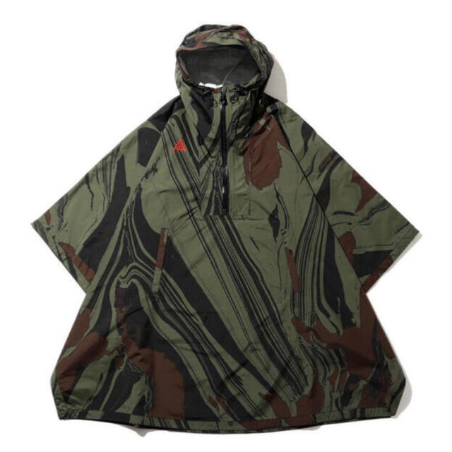 NIKE(ナイキ)のNIKE ACG Fuji allover print poncho S/M メンズのジャケット/アウター(ポンチョ)の商品写真