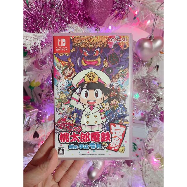 美品桃太郎電鉄クリスマスプレゼントSwitchソフト桃鉄テーブルゲーム