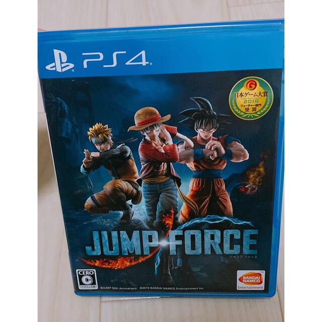 PlayStation4(プレイステーション4)のJUMP FORCE（ジャンプ フォース） PS4 エンタメ/ホビーのゲームソフト/ゲーム機本体(家庭用ゲームソフト)の商品写真