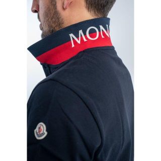 モンクレール(MONCLER)の21SS■サイズS■モンクレール■襟ロゴ ポロシャツ■新品本物■メンズ(ポロシャツ)