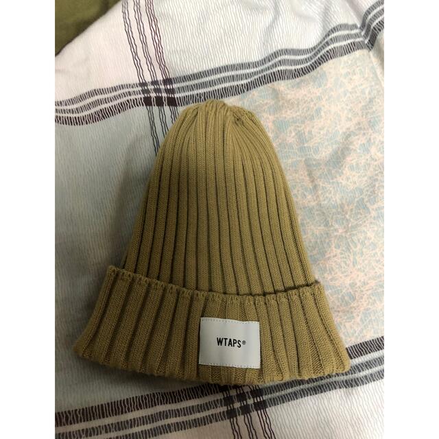 W)taps(ダブルタップス)のWTAPS 21ss BEANIE 01 BEIGE メンズの帽子(ニット帽/ビーニー)の商品写真