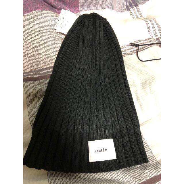 W)taps(ダブルタップス)のWTAPS 21ss BEANIE 01 BLACK メンズの帽子(ニット帽/ビーニー)の商品写真