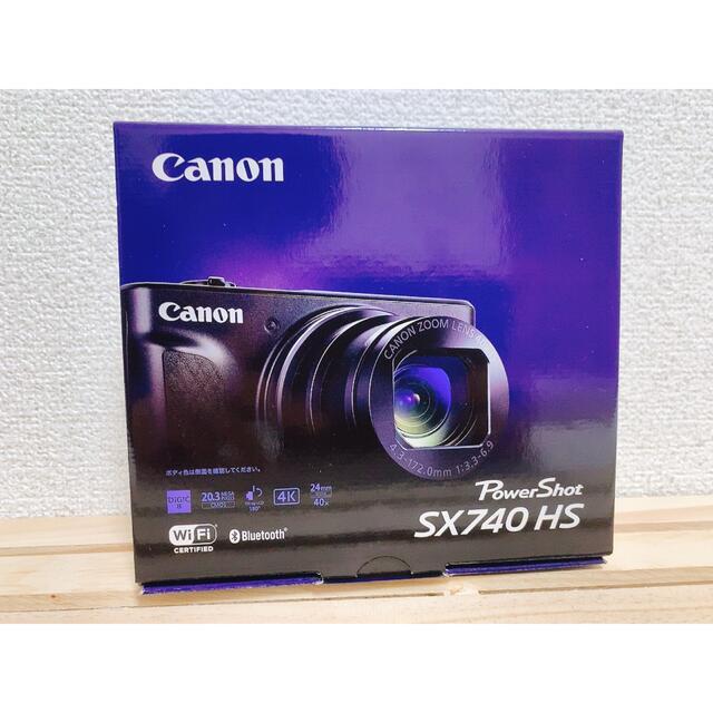 Canon キヤノン PowerShot SX740 HS-BK(ブラック)