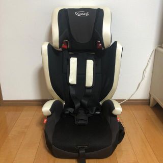 グレコ(Greco)の美品！GRACO ライトフィットエアージュニアシート(自動車用チャイルドシート本体)