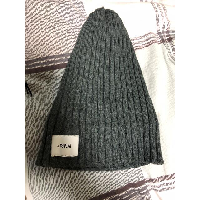 W)taps(ダブルタップス)のWTAPS 21ss BEANIE 01 GRAY メンズの帽子(ニット帽/ビーニー)の商品写真