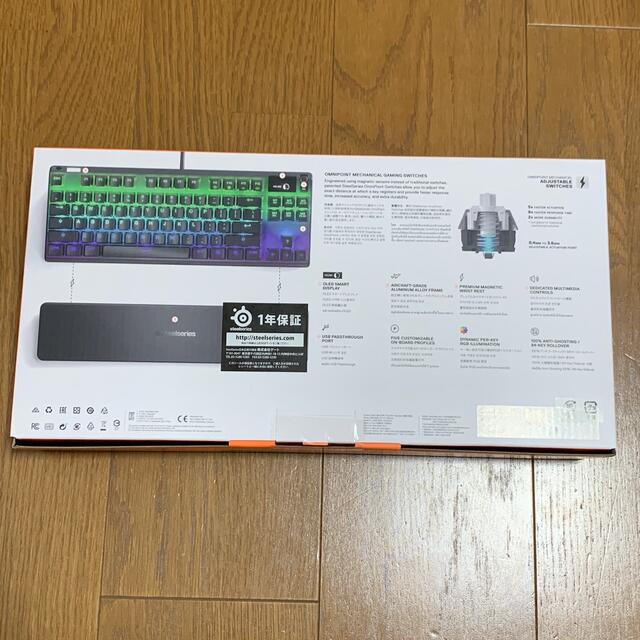 SteelSeries Apex Pro TKL JP 64737 （ブラック）