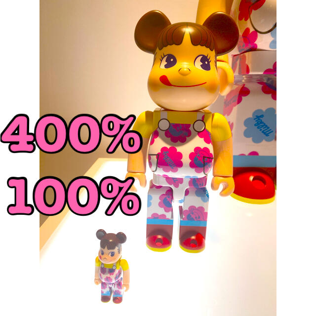 BE＠RBRICK ペコちゃん ミルキー70周年デザイン1000％-