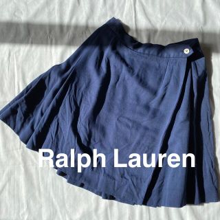 ラルフローレン(Ralph Lauren)のラルフローレン　ラップスカート　レディース　サイズ9(ミニスカート)