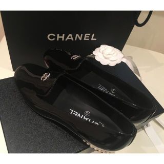 シャネル(CHANEL)のCHANEL♡シャネル　パール　フラットシューズ(バレエシューズ)