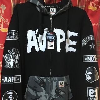 アベイシングエイプ(A BATHING APE)のA BATHING APE『迷彩フードパーカー』[XL](パーカー)