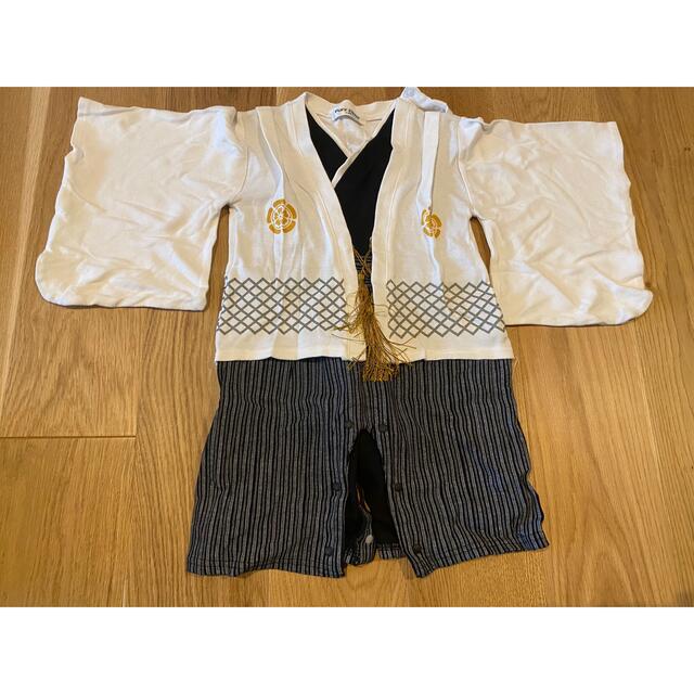 ベビー袴レギンスセット  キッズ/ベビー/マタニティのベビー服(~85cm)(和服/着物)の商品写真
