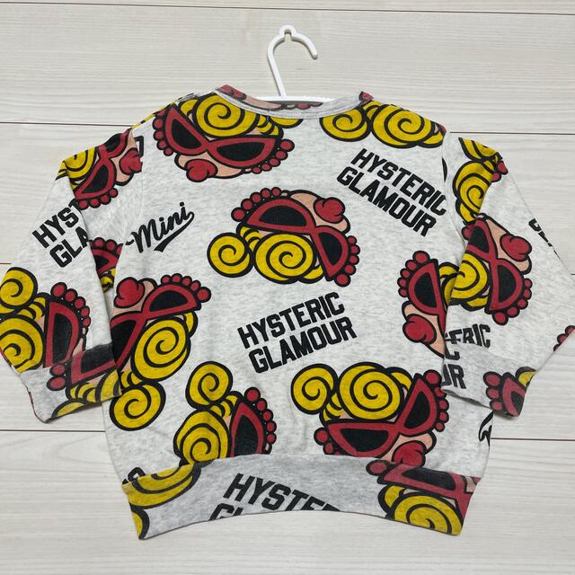 HYSTERIC MINI(ヒステリックミニ)のオートミールトレーナー.90cm キッズ/ベビー/マタニティのキッズ服男の子用(90cm~)(Tシャツ/カットソー)の商品写真