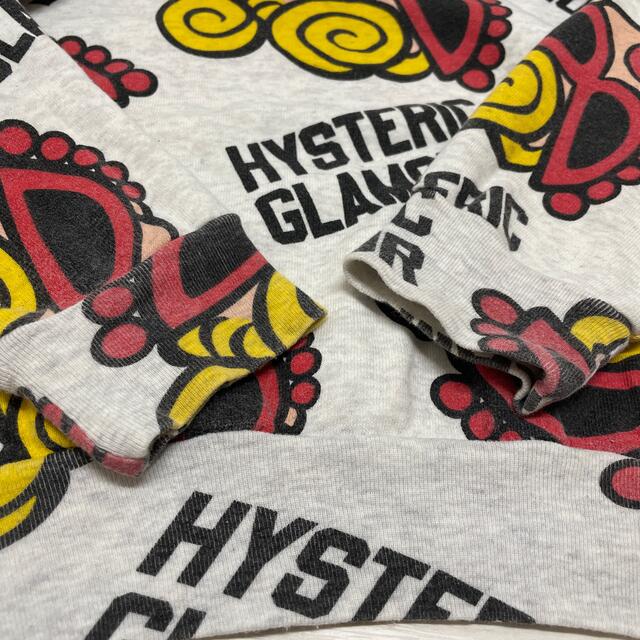 HYSTERIC MINI(ヒステリックミニ)のオートミールトレーナー.90cm キッズ/ベビー/マタニティのキッズ服男の子用(90cm~)(Tシャツ/カットソー)の商品写真