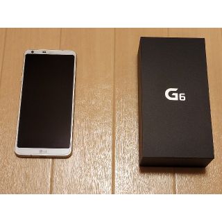 エルジーエレクトロニクス(LG Electronics)のLG G6 H870DS White SIMフリー(スマートフォン本体)