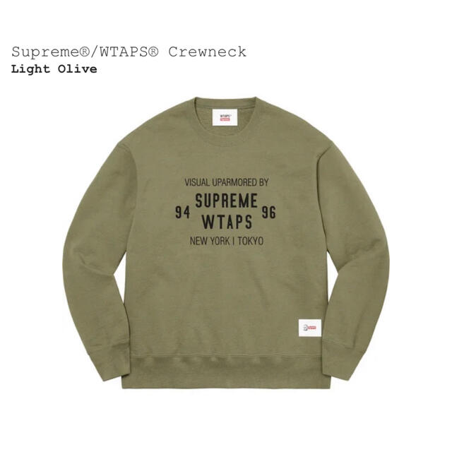 Supreme(シュプリーム)のSupreme / WTAPS Crewneck  M メンズのトップス(スウェット)の商品写真