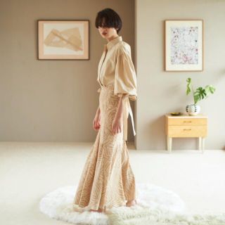 ロザリームーン(Rosary moon)のrosarymoon random flare skirt(ロングスカート)