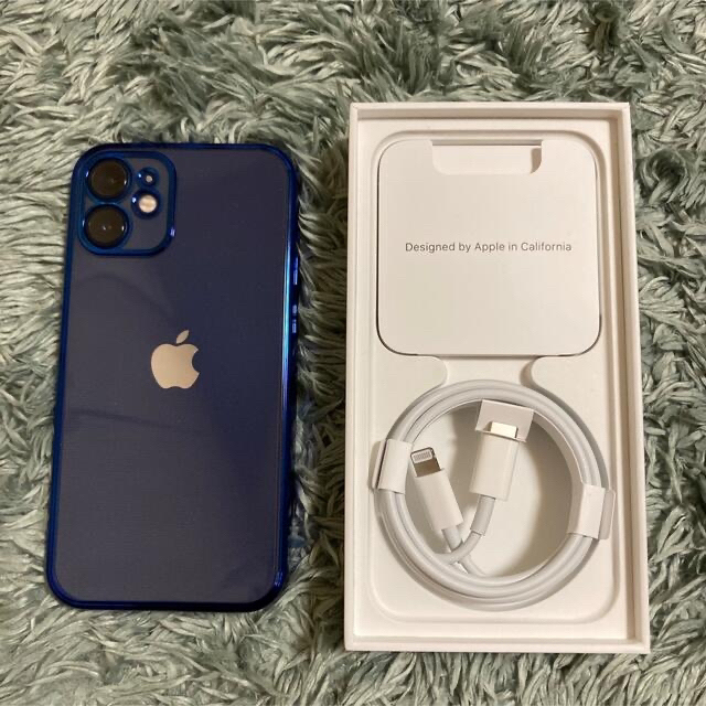 iPhone(アイフォーン)のiPhone 12 mini 64GB ブルー スマホ/家電/カメラのスマートフォン/携帯電話(スマートフォン本体)の商品写真