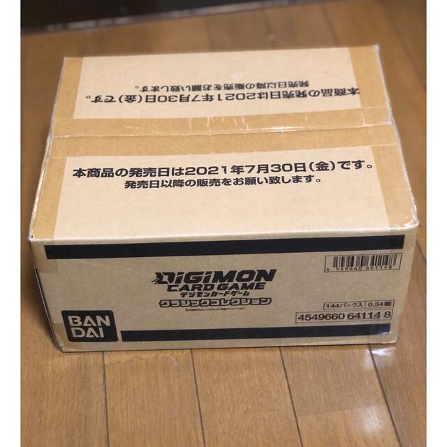 【新品未開封】 デジモンカード クラシックコレクション 1カートン 2
