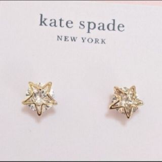 ケイトスペードニューヨーク(kate spade new york)のパイローブガーネット様専用【新品】kate spade ピアス　2点(ピアス)