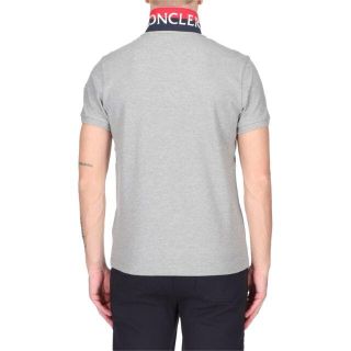 モンクレール(MONCLER)の21SS■サイズXL■モンクレール■襟ロゴ ポロシャツ■新品本物■メンズ(ポロシャツ)