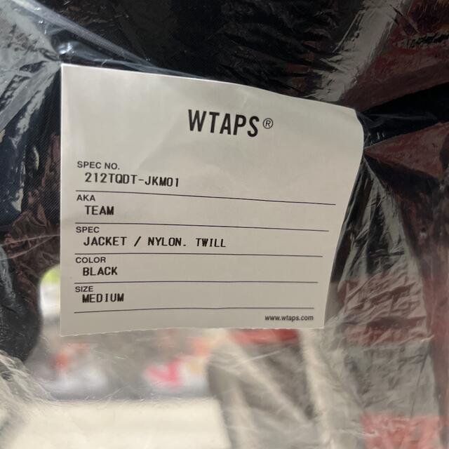 W)taps(ダブルタップス)の21aw wtaps TEAM / JACKET / NYLON. TWILL メンズのジャケット/アウター(ブルゾン)の商品写真