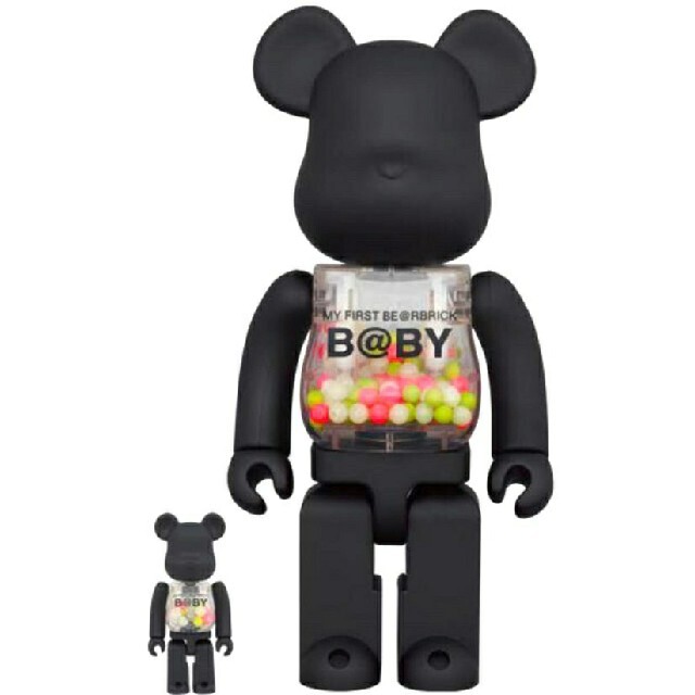 MEDICOM TOY(メディコムトイ)のMY FIRST BE@RBRICK B@BY MATT BLACK 400% エンタメ/ホビーのフィギュア(その他)の商品写真