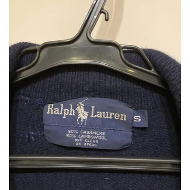 Ralph Lauren(ラルフローレン)のラルフローレン  カシミア50% ニットブレザー レディースのトップス(ニット/セーター)の商品写真