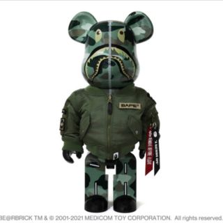 アベイシングエイプ(A BATHING APE)のBAPE X ALPHA BE@RBRICK 1000% ベアブリック (その他)