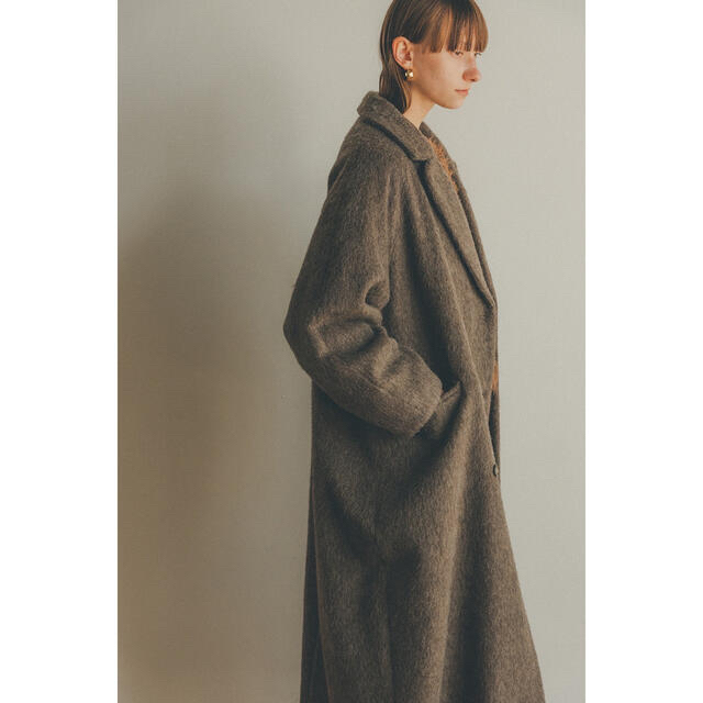 STUDIOUS(ステュディオス)のCLANE 21A/W  DOUBLE WOOL LONG COAT レディースのジャケット/アウター(ロングコート)の商品写真