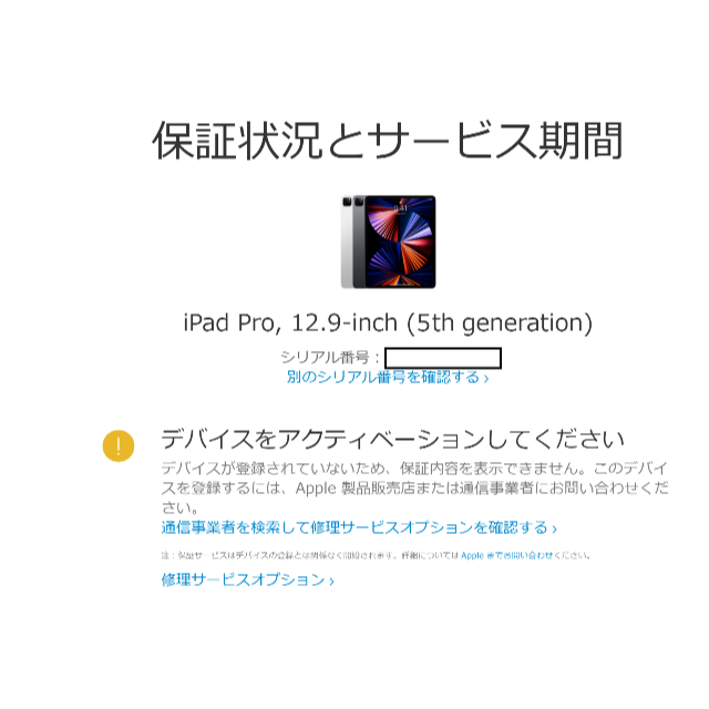 【新品未開封】iPad Pro 12.9インチ Wi-Fi 128GB