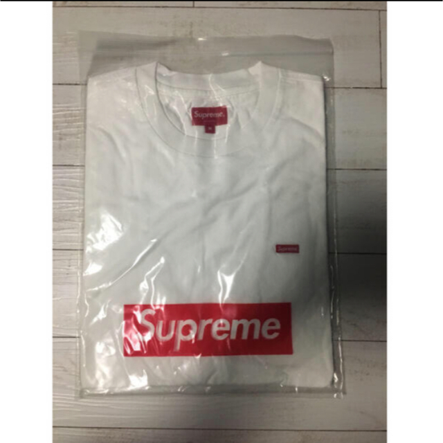 Supreme 19ss Small Box Logo Tee White M