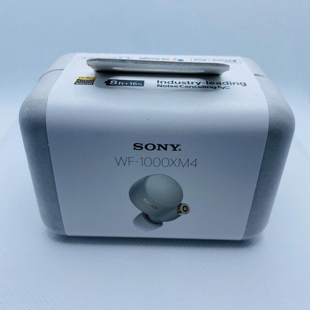 SONY WF-1000XM4 ワイヤレスイヤホン　プラチナシルバー　新品未開封
