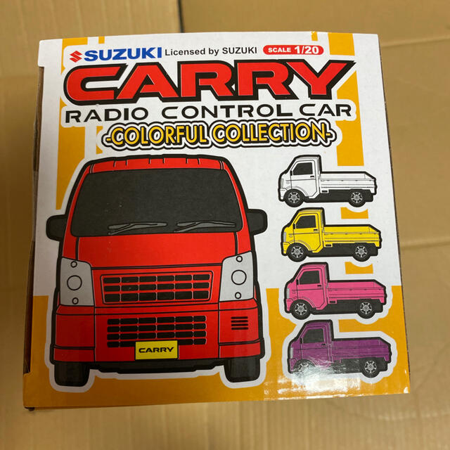 スズキ キャリィ ラジオコントロールカー カラフルコレクション イエロー エンタメ/ホビーのおもちゃ/ぬいぐるみ(ホビーラジコン)の商品写真