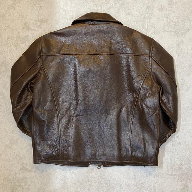 RRL - Marlboro レザージャケット マルボロ ヴィンテージ 90s 馬革の RRL - Marlboro レザージャケット マルボロ ヴィンテージ 90s 馬革の