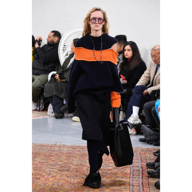 sacai 19aw ジップドッキングニット　サイズ1