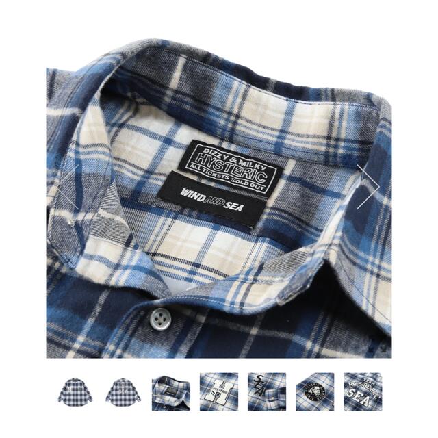 HYSTERIC GLAMOUR - HYSTERIC GLAMOUR x WDS Check Shirtの通販 by