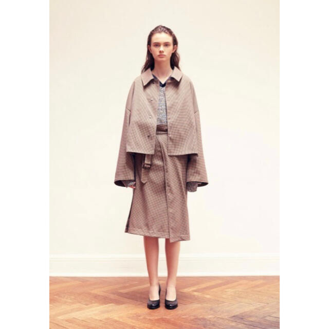 SUNSEA(サンシー)のYOKE 19SS 3WAY BAL COLLAR SHARE COAT メンズのジャケット/アウター(ステンカラーコート)の商品写真