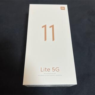 アンドロイド(ANDROID)の【良状態】Xiaomi Mi 11 Lite 5G(スマートフォン本体)