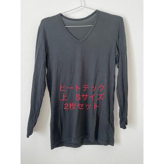 ユニクロ(UNIQLO)のユニクロ ヒートテック ブラック ロンT UNIQLO HEAT TECH (Tシャツ/カットソー(七分/長袖))